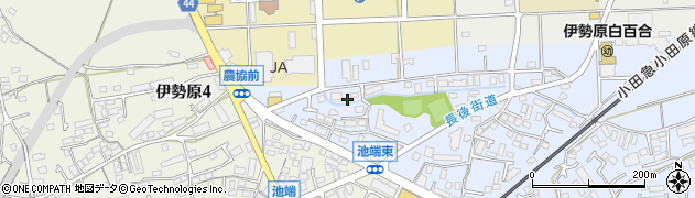 神奈川県伊勢原市池端175周辺の地図
