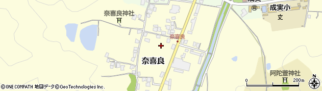 鳥取県米子市奈喜良周辺の地図