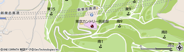 東京カントリー倶楽部周辺の地図