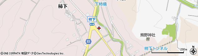 岐阜県可児市柿下336周辺の地図