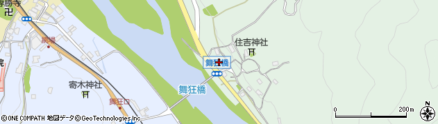 兵庫県養父市八鹿町舞狂25周辺の地図