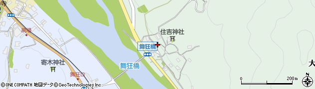 兵庫県養父市八鹿町舞狂13周辺の地図