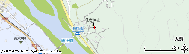 兵庫県養父市八鹿町舞狂262周辺の地図