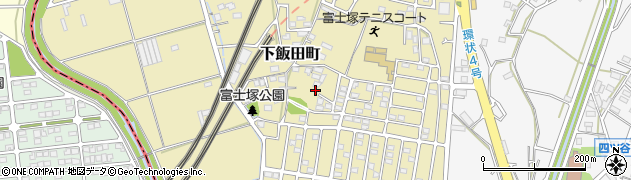 神奈川県横浜市泉区下飯田町周辺の地図