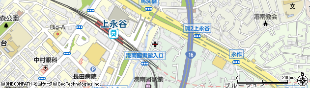 神奈川県横浜市港南区野庭町2周辺の地図