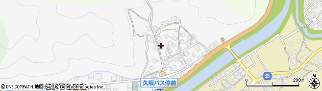 福井県大飯郡おおい町名田庄久坂周辺の地図