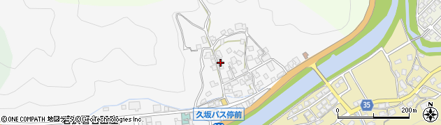 福井県おおい町（大飯郡）名田庄久坂周辺の地図