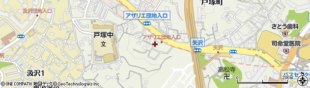 神奈川県横浜市戸塚区戸塚町4647周辺の地図