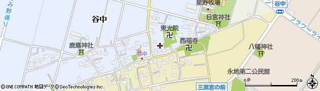 千葉県袖ケ浦市谷中93周辺の地図