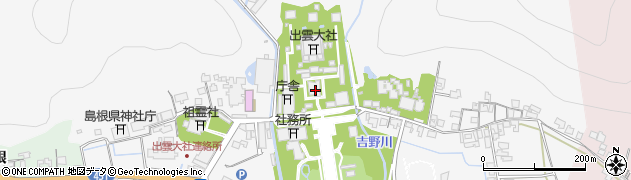 島根県出雲市大社町杵築東360周辺の地図