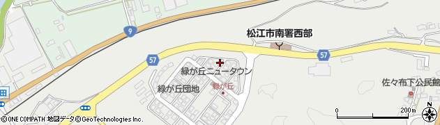 島根県松江市宍道町佐々布296-14周辺の地図
