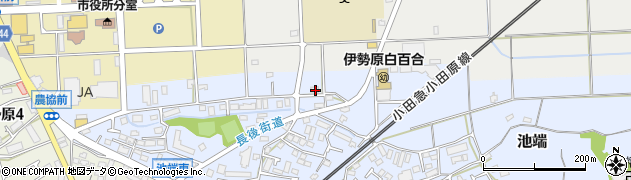 神奈川県伊勢原市池端211周辺の地図