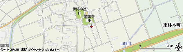 島根県出雲市西林木町168周辺の地図