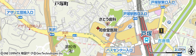 Ｓａｃｌａｓｓ戸塚周辺の地図