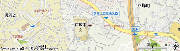神奈川県横浜市戸塚区戸塚町4570周辺の地図
