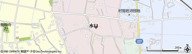 千葉県長生郡長生村水口560周辺の地図