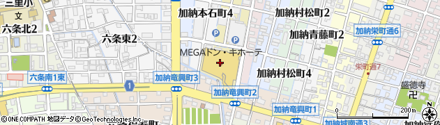 すしの郷京周辺の地図