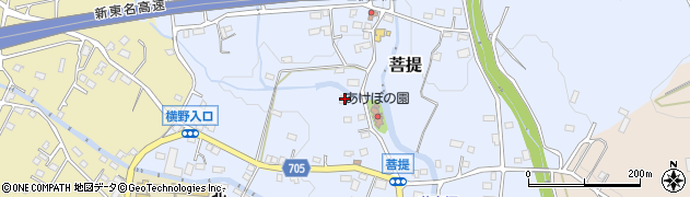 神奈川県秦野市菩提452周辺の地図