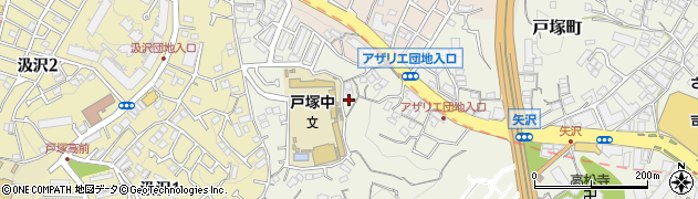 神奈川県横浜市戸塚区戸塚町4570-5周辺の地図