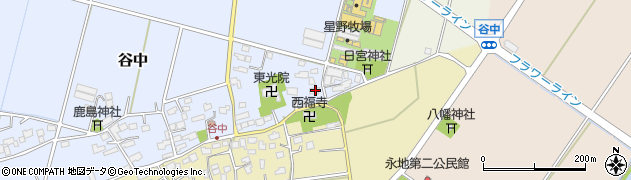 千葉県袖ケ浦市谷中86周辺の地図