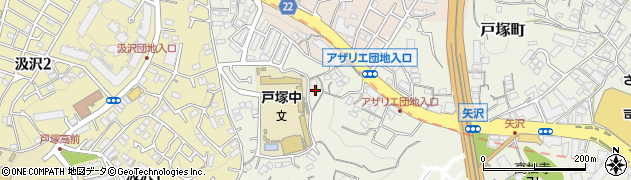 神奈川県横浜市戸塚区戸塚町4570-3周辺の地図