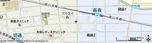 株式会社マルエイ　岐阜支店周辺の地図