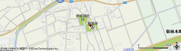 龍善寺周辺の地図