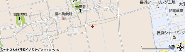 滋賀県長浜市榎木町1588周辺の地図