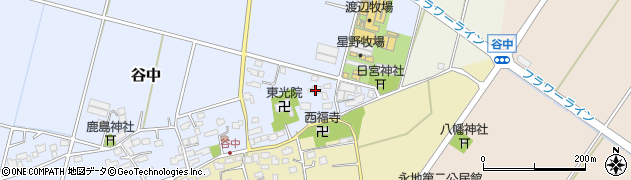 千葉県袖ケ浦市谷中84周辺の地図