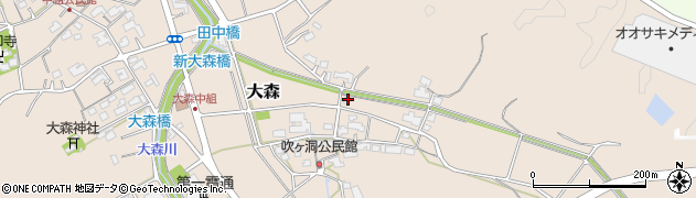 岐阜県可児市大森772周辺の地図