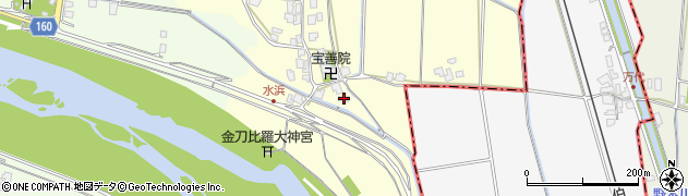鳥取県米子市水浜5周辺の地図