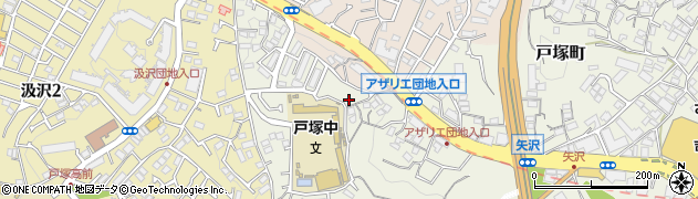 神奈川県横浜市戸塚区戸塚町4541周辺の地図