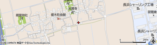 滋賀県長浜市榎木町215周辺の地図