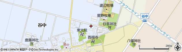 千葉県袖ケ浦市谷中40周辺の地図