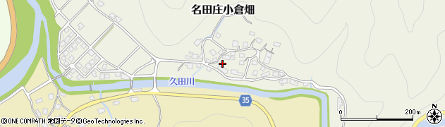 福井県大飯郡おおい町名田庄小倉畑周辺の地図