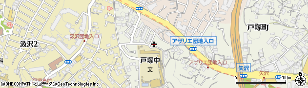 神奈川県横浜市戸塚区戸塚町4544周辺の地図