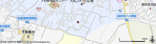 神奈川県横浜市泉区和泉が丘1丁目36周辺の地図