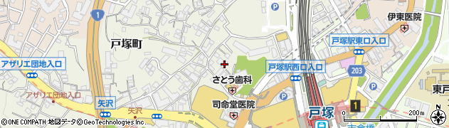神奈川県横浜市戸塚区戸塚町4923周辺の地図