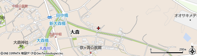岐阜県可児市大森779周辺の地図