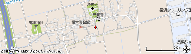 滋賀県長浜市榎木町281周辺の地図