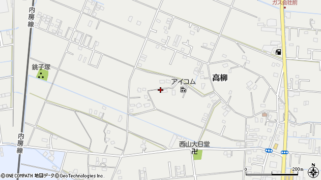 〒292-0014 千葉県木更津市高柳の地図