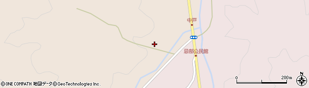 島根県松江市西忌部町627周辺の地図