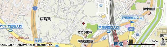 神奈川県横浜市戸塚区戸塚町5026周辺の地図