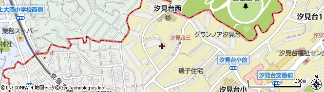 東京ガス磯子アパート周辺の地図
