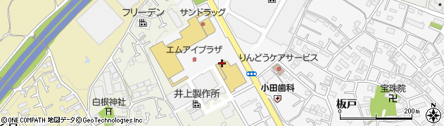 横浜銀行エムアイプラザ ＡＴＭ周辺の地図