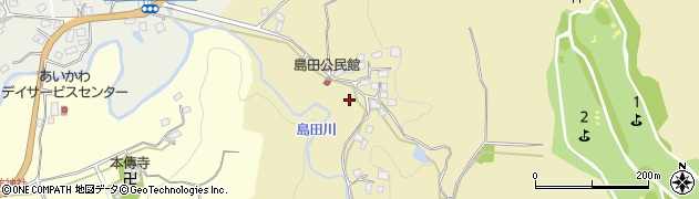 千葉県市原市島田周辺の地図