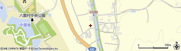 島根県松江市八雲町東岩坂426周辺の地図