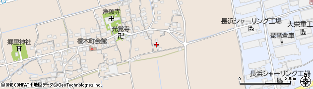 滋賀県長浜市榎木町122周辺の地図
