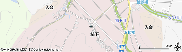 岐阜県可児市柿下391周辺の地図