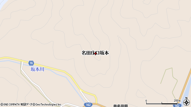 〒917-0386 福井県大飯郡おおい町名田庄口坂本の地図